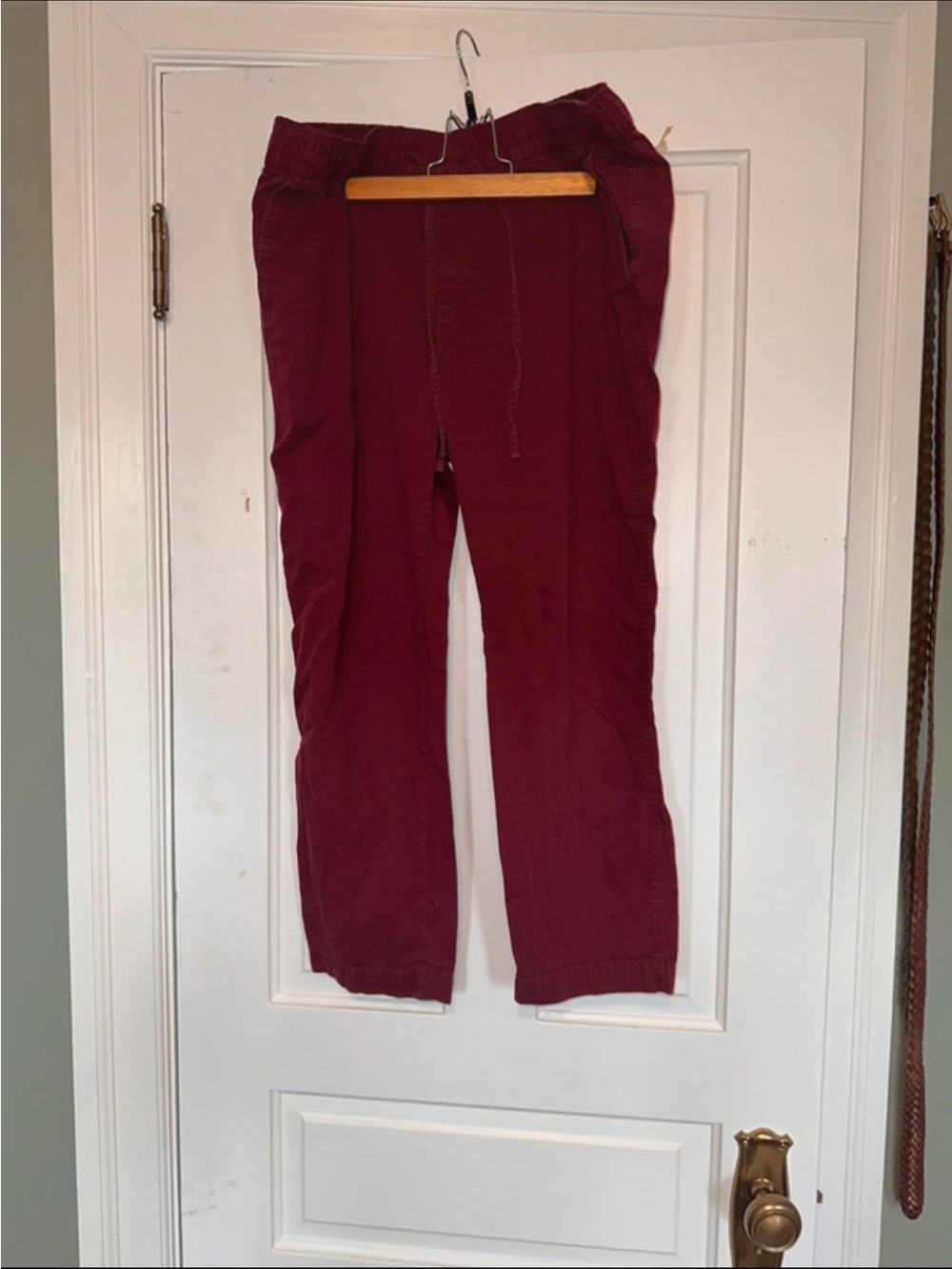 GAP Maroon Easy Pant